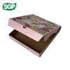 Custom Pinky Pizza Box With Offset Printing And Laminated Coating