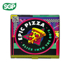 Custom Full-Color Waterproof Pizza Boxes with Double-Sided Lamination | Low MOQ & Eco-Friendly