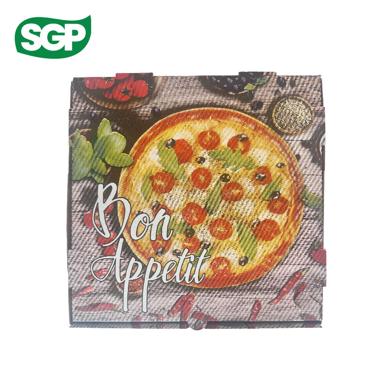 Custom Full-Color Pizza Boxes with Edge-to-Edge Printing | Low MOQ & Eco-Friendly Packaging