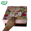 Custom Pinky Pizza Box With Offset Printing And Laminated Coating