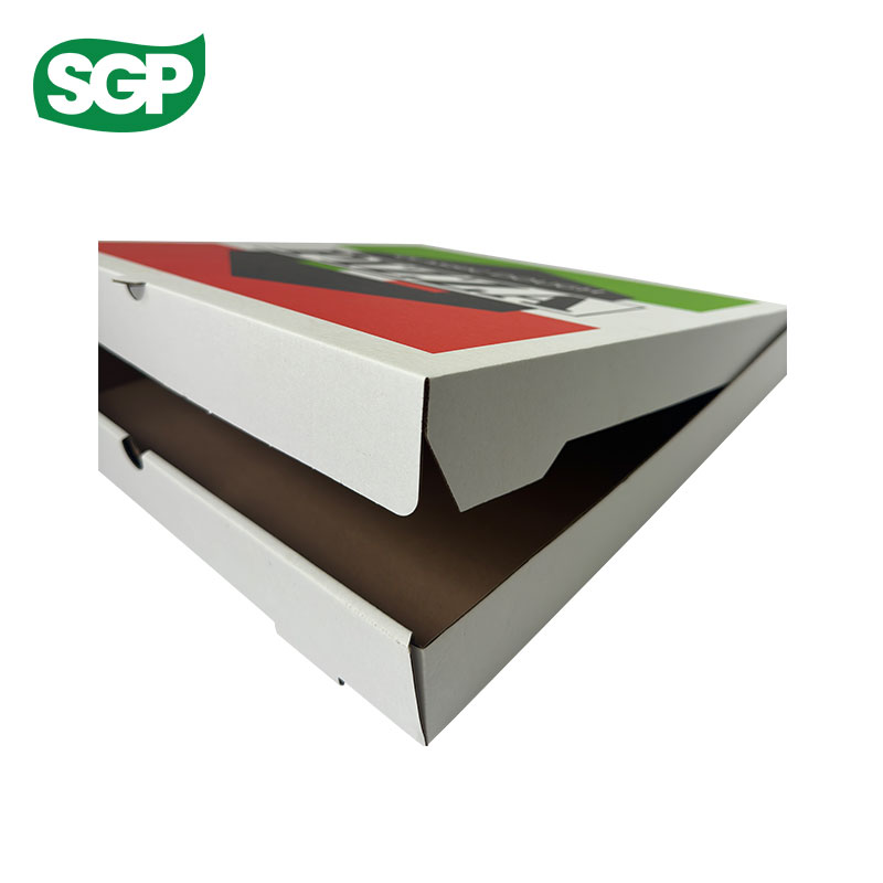 Custom Irish Flag Pizza Boxes with Flexo Printing | Low MOQ & Eco-Friendly Packaging