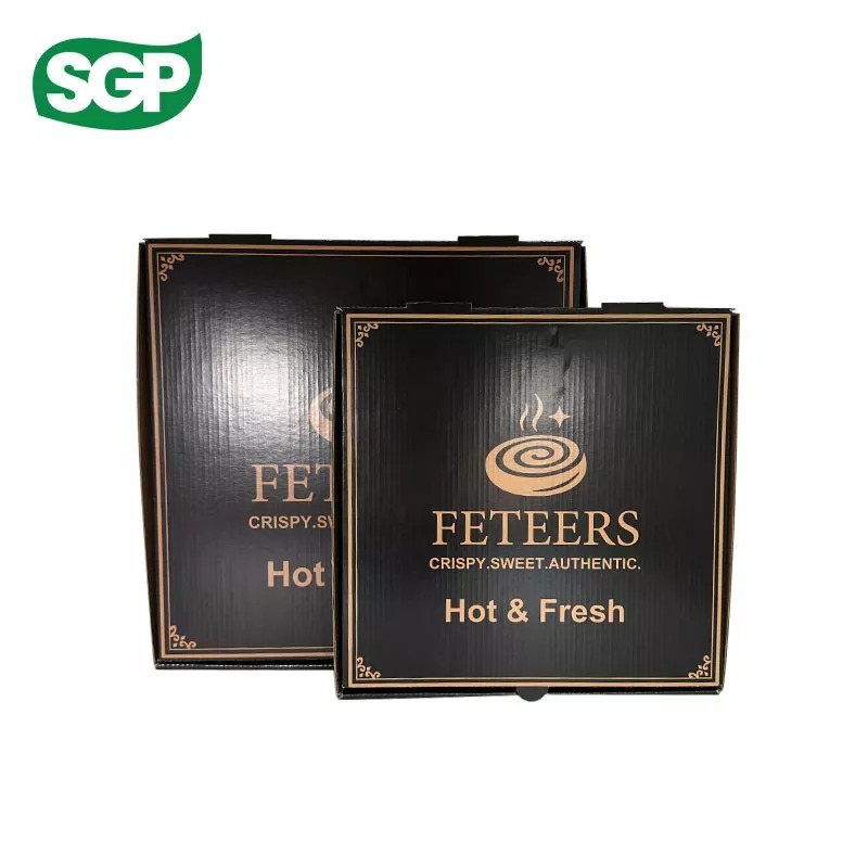 Glossy Offset-Print Pizza Box
