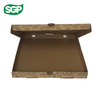 Custom Double-Sided Kraft Pizza Boxes with Full-Cover Flexo Printing | Eco-Friendly & Low MOQ
