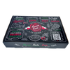 Custom Printed Catering Box Set | Disposable Aluminum Foil Tray with Clear Lid, Italian Pizza Pasta Takeaway Packaging