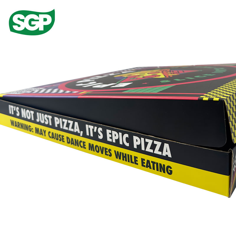 Custom Full Color Waterproof Pizza Boxes