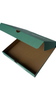 Minimalist Custom Printed Pizza Boxes with Silver Line Art | Marosh Bakery Style Premium Takeout Containers