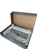 Disposable food grade aluminum foil catering tray inside custom printed takeaway box
