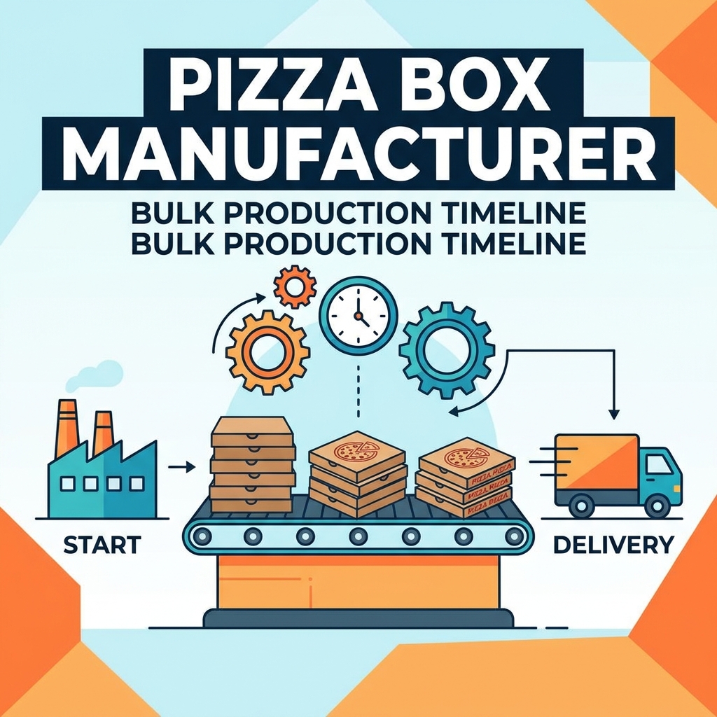 How Long Does a Pizza Box Manufacturer Take for Bulk Production?