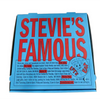 Stevie's Famous Pizza Boxes | Custom Printed, Food-Safe, Corrugated Takeout Pizza Packaging
