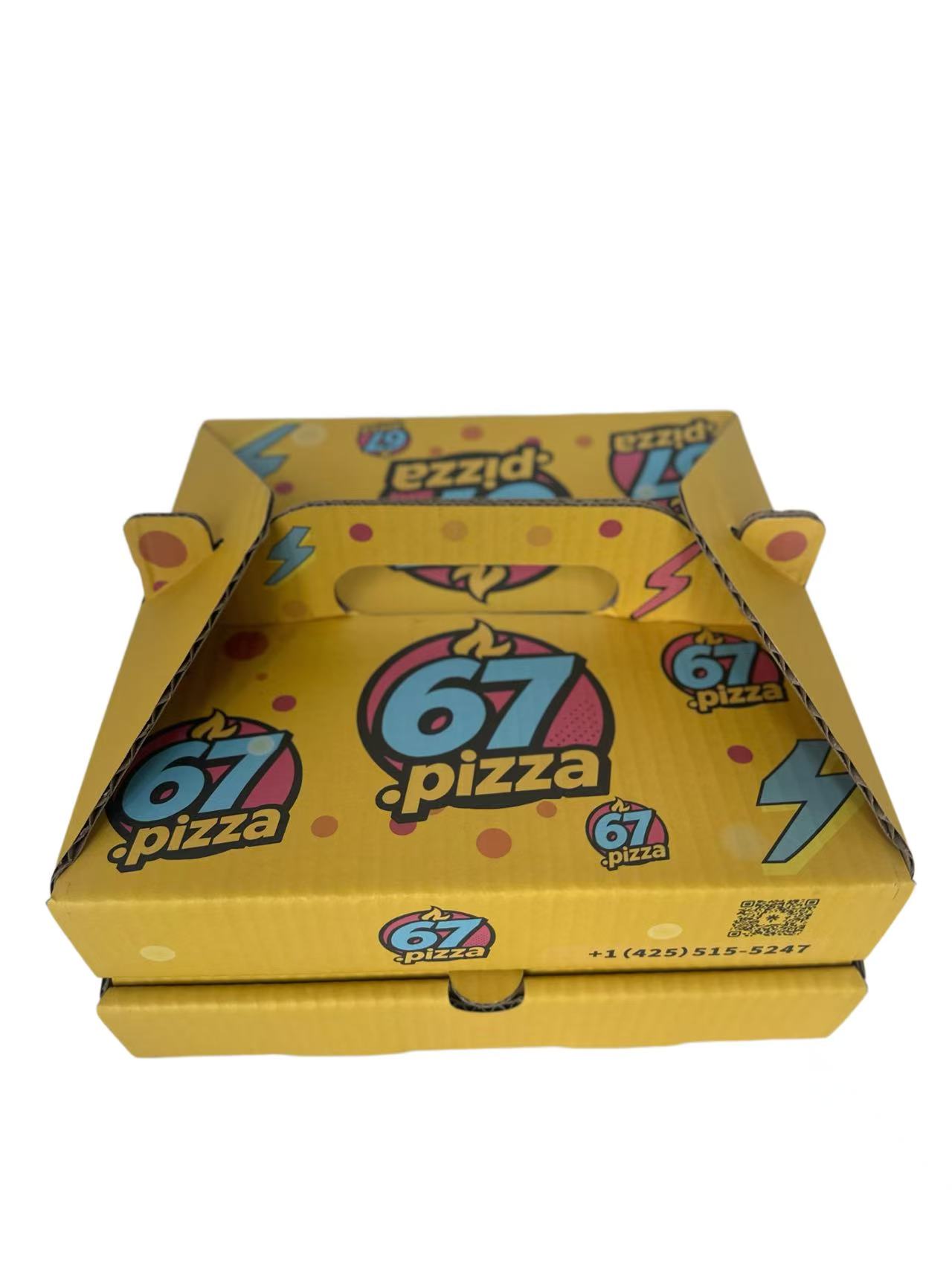 Handle Pizza Box Packaging